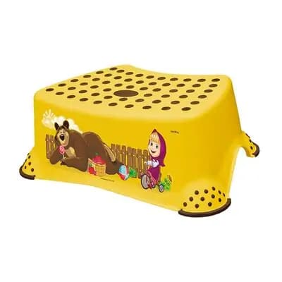 კანპოლ ბეიბის აბაზანის ტაბურეტი მაშა და დათვი