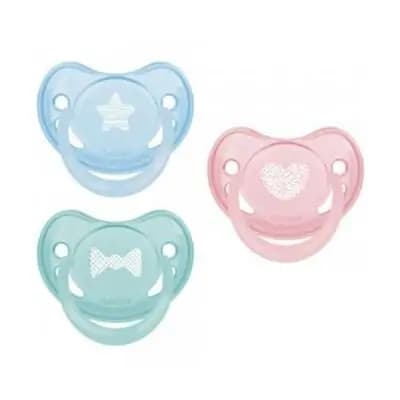 კანპოლ ბეიბის მატყუარა სილიკონის მრგვალთავიანი 0-6 თვე