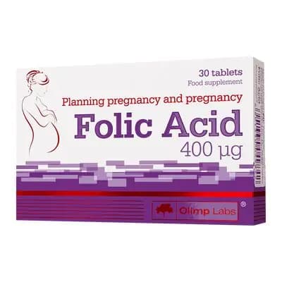 ფოლის მჟავა ოლიმპი 400მკგ#30ტ