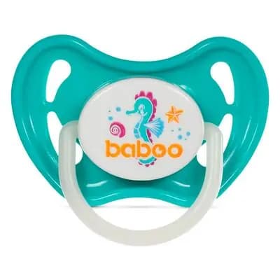 ბეიბო-მატყუარა სილიკონის მწვანე 0+ მანათობელი