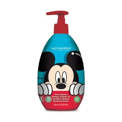 ნატურავერდე-შამპუნი/შხაპის გელი MICKEY 500მლ