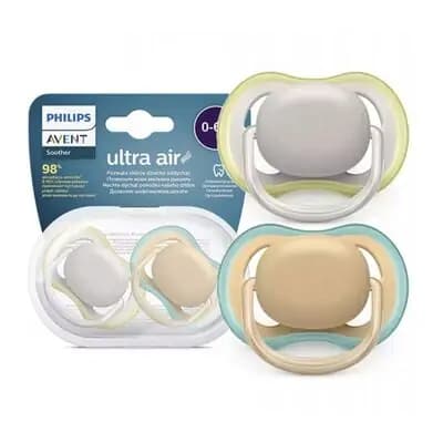 ავენტი სატყუარა Ultra Air, 0-6 თვე, ყავისფერი და რუხი 2ც