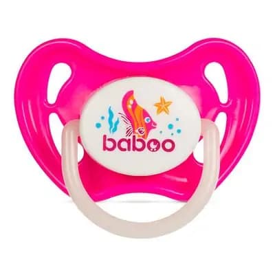 ბეიბო-მატყუარა სილიკონის ვარდისფერი 6+ მანათობელი