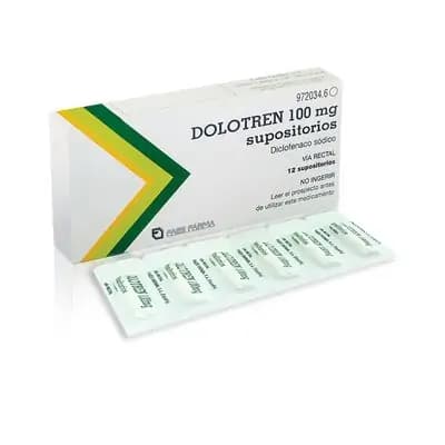 დოლოტრენი 100მგ #12სუპოზ
