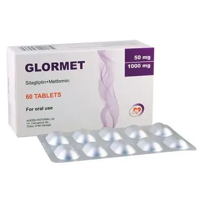 გლორმეტი 50მგ/1000მგ#60ტ