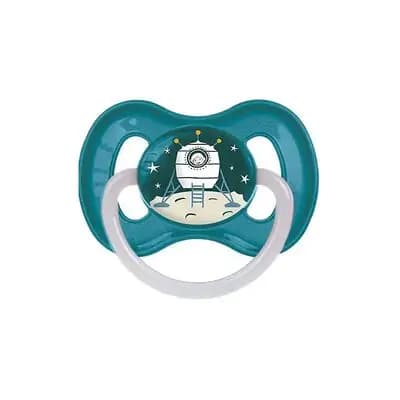 კანპოლ ბეიბის მატყუარა ლატექსის მრგვალი "კოსმოსი", 0-6 თვე, ლურჯი