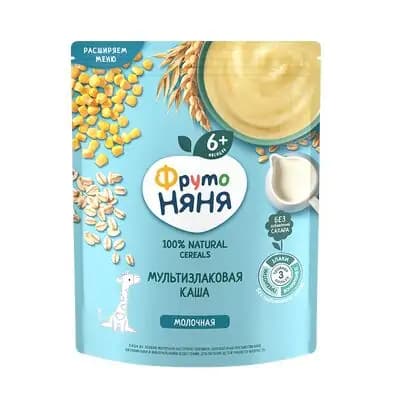 ფრუტო-რძიანი ფაფა მრავალმარცვლიანი 200გ