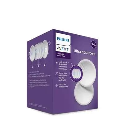 ავენტი საფენები ბიუსტჰალტერისთვის, ერთჯერადი, 100ც