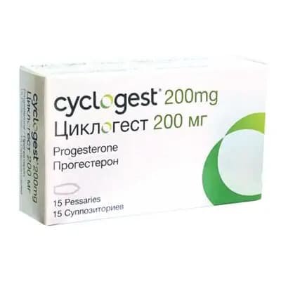 ციკლოგესტი 200მგ #15სუპოზ