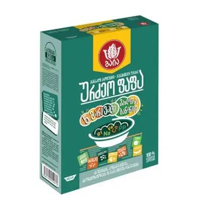 ბაია-ფაფა 5 მარცვალი ვაშლით 350გ