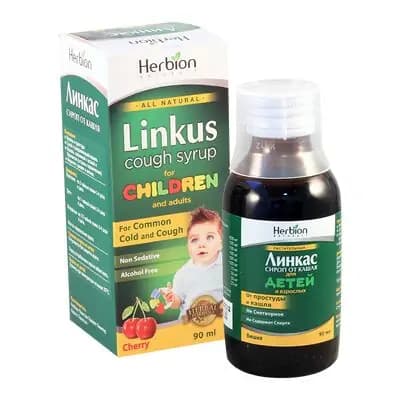 ლინკასი 90მლ ალუბ/გემ.სიროფი