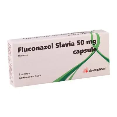ფლუკონაზოლი სლავია 50მგ#7კ(რუმ)