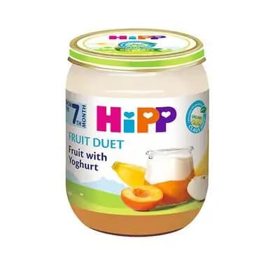 ჰიპი-ქილ ხილ ფაფა იოგურტით