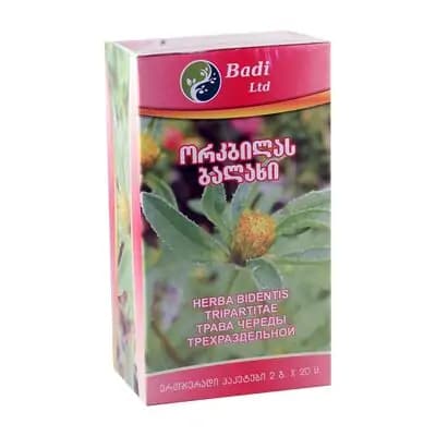 ჩაი ორკბილას ბალახის 2გ#20პაკ