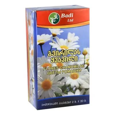 ჩაი გვირილის 2გ #20პაკ