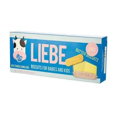 ლიბე ორცხობილა 160გ კარაქით