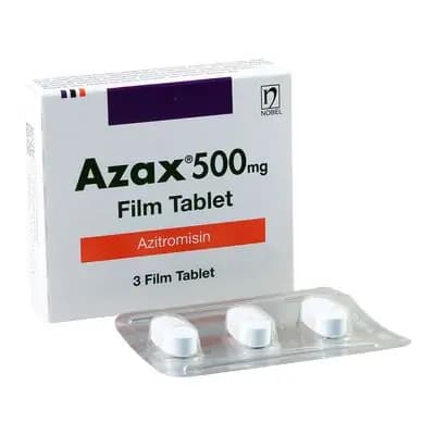 აზიტრომიცინი(აზაქსი)500მგ#3ტ