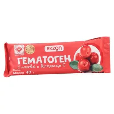 ჰემატოგენი შტოშით, ვიტ.C 40გ