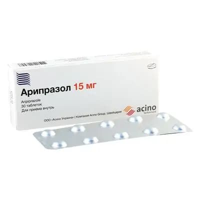 არიპრაზოლი 15მგ #30ტ