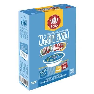 ბაია-ფაფა ბრინჯი ალუბალით 350გ