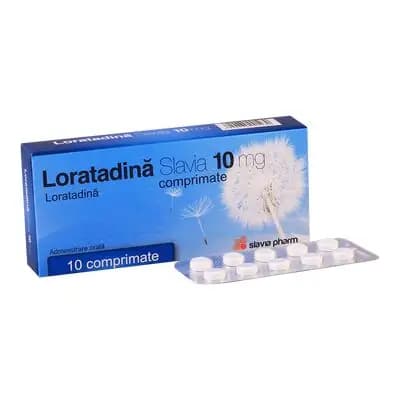 ლორატადინი სლავია10მგ#10ტ(რუმ)