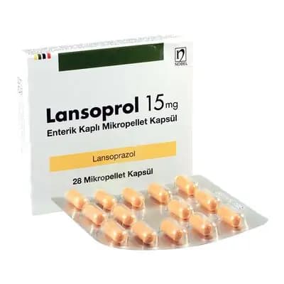 ლანსოპრაზოლ(ლანსოპროლ)15მგ#28კ