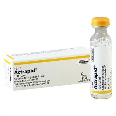ინსულ-აქტრაპიდი 100ერთ/10მლ