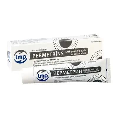 პერმეტრინი 50მგ/გ(5%) 40გ გელი