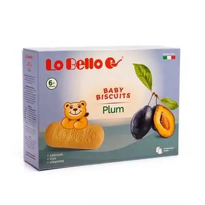 ლობელო ორცხობილა ქლიავის 200გ 6 თვიდან