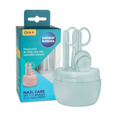 კანპოლ ბეიბის ბავშვის ფრჩხილის მოვლის ნაკრები