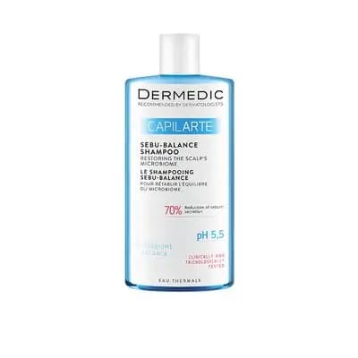 დერმედიკი-CAPILARTE ცხიმიანი თმის შამპუნი300მლ