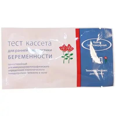 ორსულობის ტესტ-კასეტა "ვარდი"
