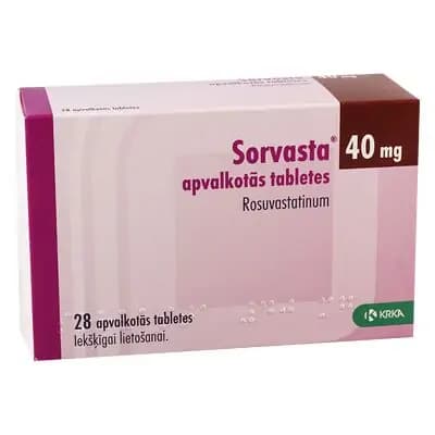 სორვასტა 40მგ #28ტ