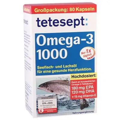ტეტესეპტი ომეგა-3 1000მგ#80ტ