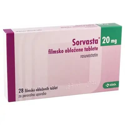 სორვასტა 20მგ #28ტ