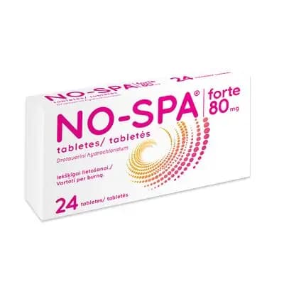 ნო-შპა ფორტე 80მგ #24ტ