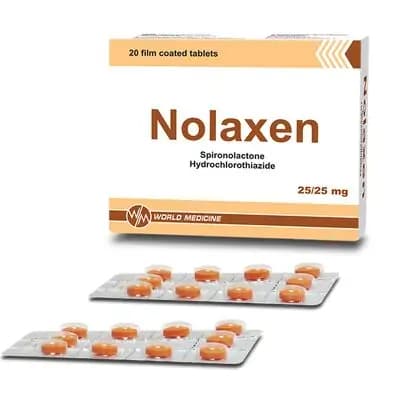 ნოლაქსენი 25მგ/25მგ #20ტ