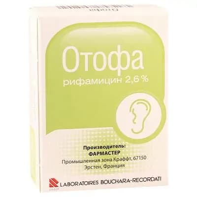 ოტოფა 10მლ ყურის წვეთები