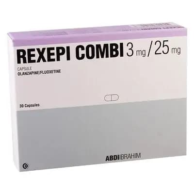 რექსეპი კომბი 3მგ/25მგ #30კაფს
