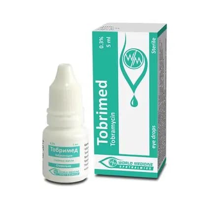 ტობრიმედი 0.3% 5მლ თვ.წვეთები