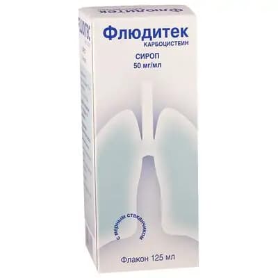 ფლუდიტეკი 5% 125მლ სიროფი