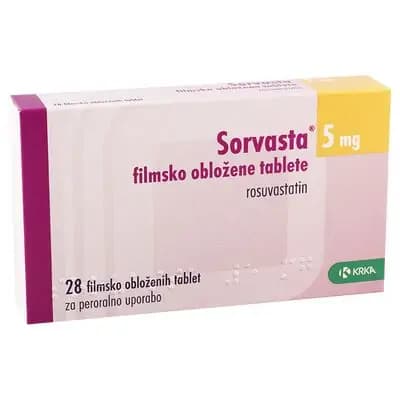 სორვასტა 5მგ #28ტ