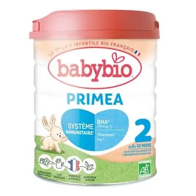 ბეიბიბიო - PRIMEA 2 ადაპტირებული ნარევი, 6-12 თვ, 800 გ