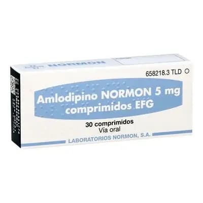 ამლოდიპინი ნორმონი 5მგ #30ტ