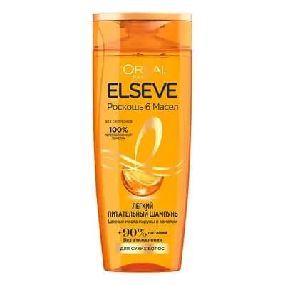 ელსევე შამპუნი 6 ზეთის ფუფუნება 400 მლ