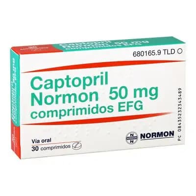 კაპტოპრილი ნორმ.50მგ #30ტ