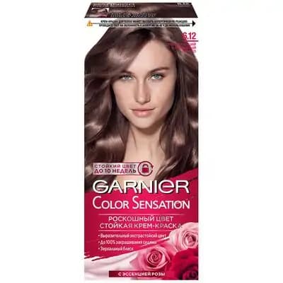 გარნიე კოლორ სენსეიშენი თმის საღებავი 6.12 ცივი მოკა