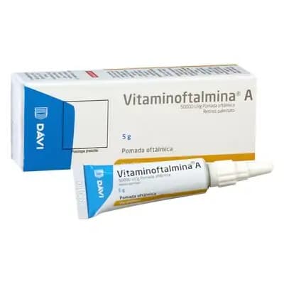 ვიტამინოფთალმინა A 5გ თვ/მალ