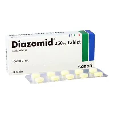 დიაზომიდი(დიაკარბი)250მგ #10ტ
