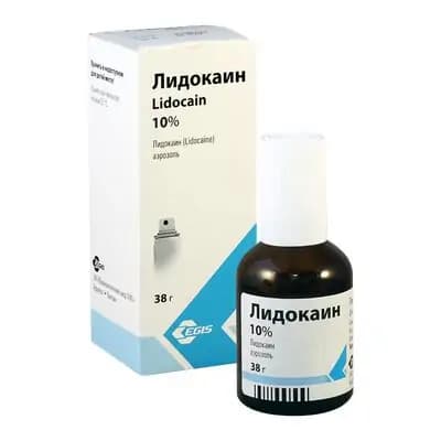 ლიდოკაინი 10% 50მლ სპრეი